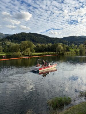 260925 – Übung Ölsperre Mur